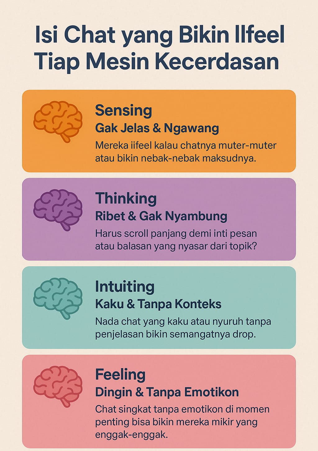 Read more about the article Isi Chat yang Bikin Ilfeel Tiap Mesin Kecerdasan