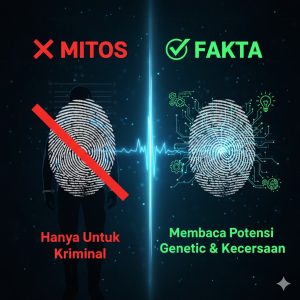 Read more about the article Hanya untuk Kriminal? ❌ Meluruskan 5 Mitos Paling Populer Tentang Tes Sidik Jari STIFIn